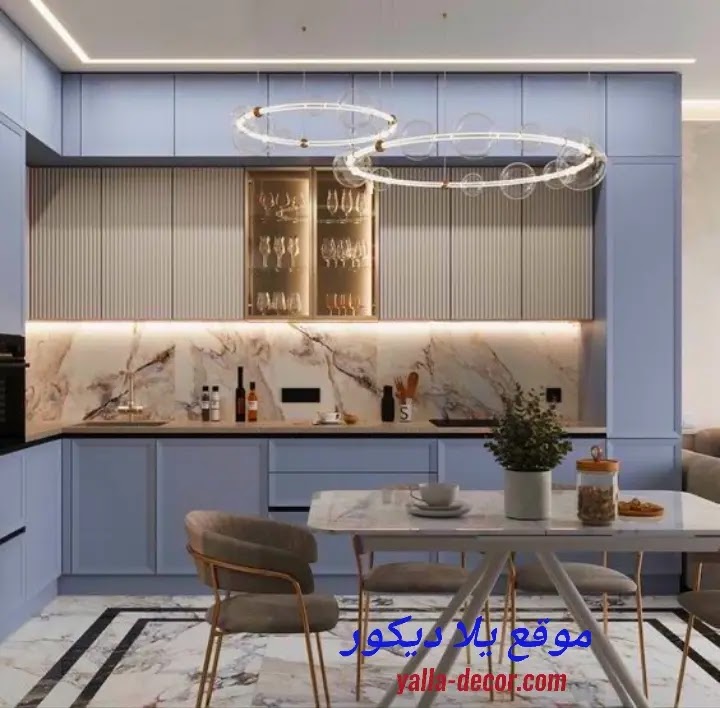 مطابخ 2024 اشكال مطابخ ألمونتال و أكريلك 2025